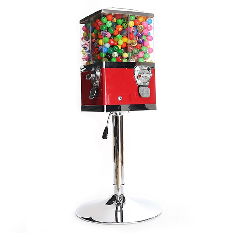 4 In 1 Coin Operated toy, bouncing ball, candy, Gumball Vending Machine For Sale