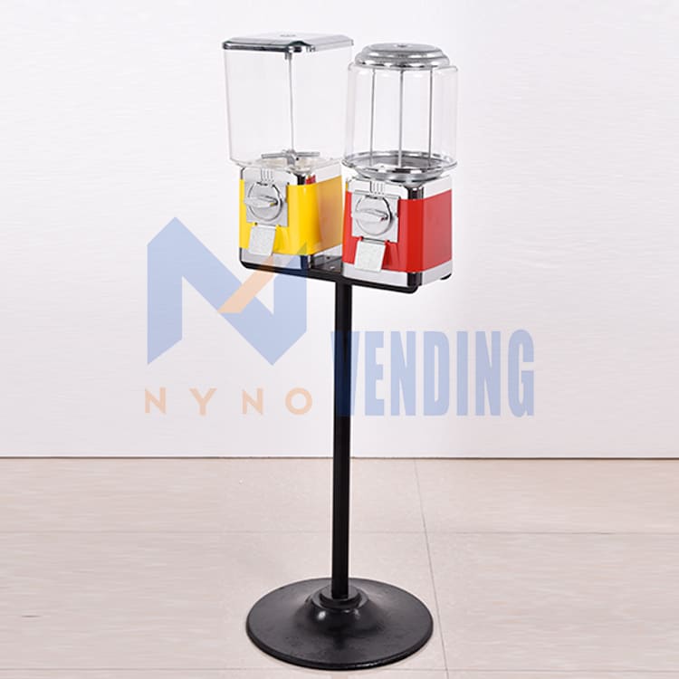 gumballs, candy, capsule, bouncy ball vending machine with stand