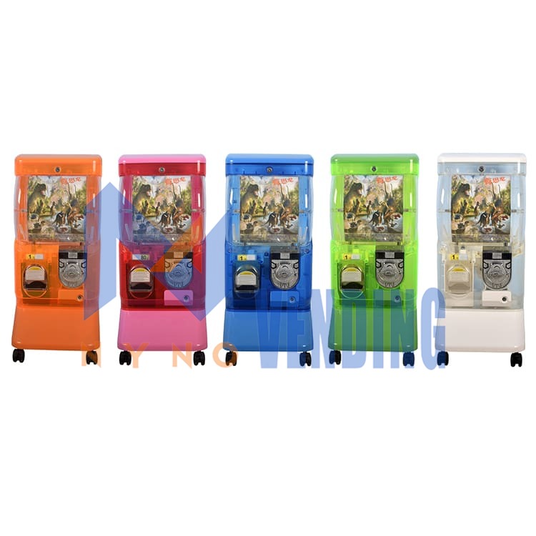 Ony layer Transparent Gashapon toy capsule Tomy Gacha Vending Machine