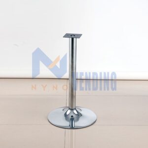 chrome pipe stand for gumballs, candy, capsule, bouncy ball vending machine