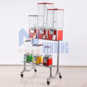 gumball, candy, capsule, bouncy ball vending machine with stand