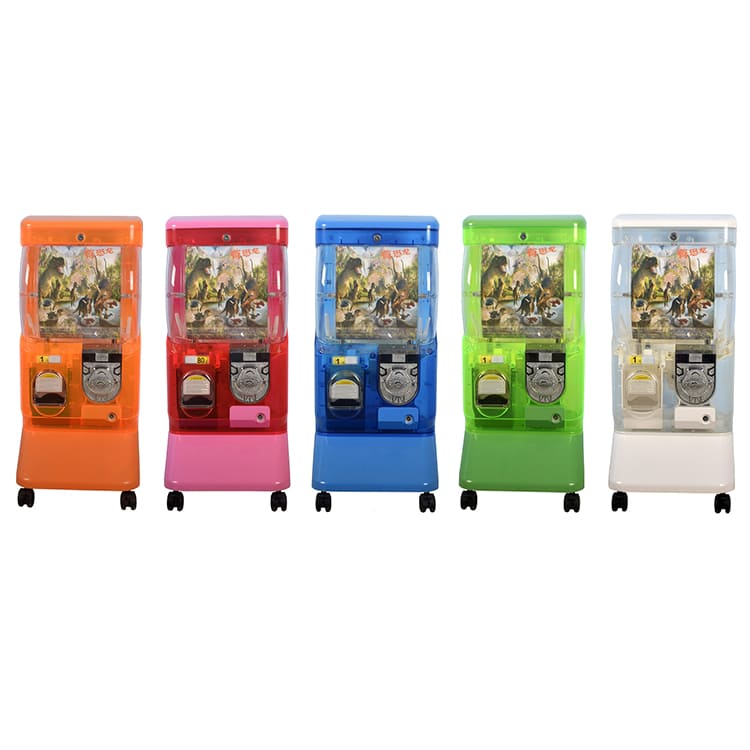 One layer Transparent Toy Capsule Gashapon Tomy Gacha Vending Machine