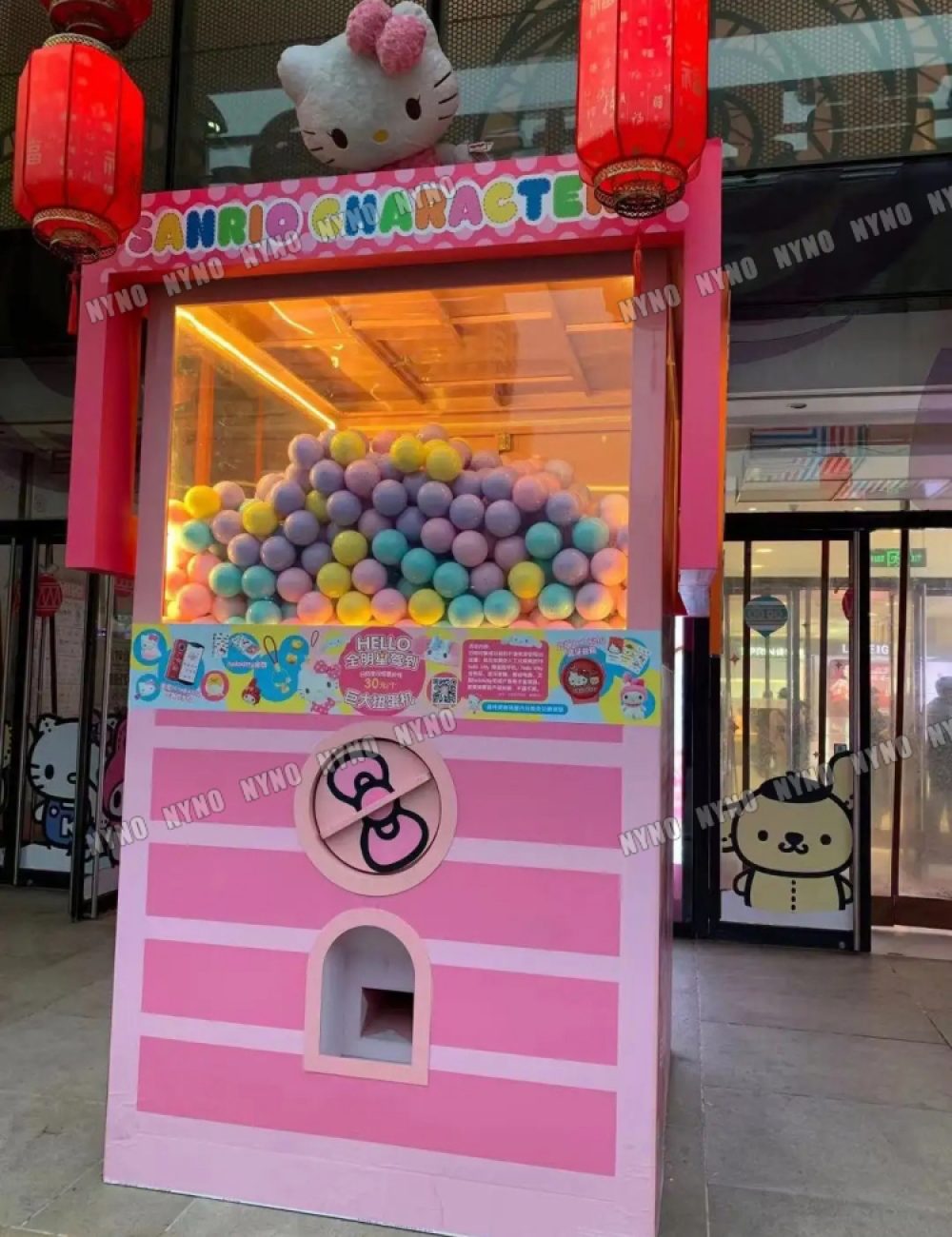 Custom Gashapon Toy Capsule Vending Machines Case